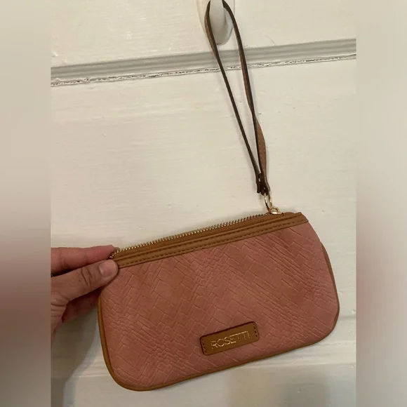 Pink Rosetti Wristlet Wallet - Picture 4 of 10